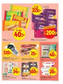 ICA Supermarket reklamblad vecka 37 Sida 9: Skogaholms Fiberrost, Originalrost €25,00, Felix matpaj €100,00