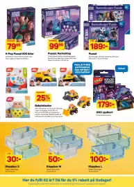 City Gross reklamblad vecka 37 Sida 10: UNO spelkort €179,00, Pussel, Nyckelring €99,95