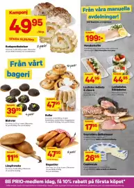 City Gross reklamblad vecka 37 Sida 9: Laxbakelse, Räkbakelse €44,95, Svartrökta delikatesser €17,95