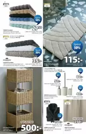 JYSK reklamblad Sida 22: TORSBY handduk €27,50, STIDSVIG handduk €35,00
