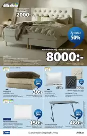 JYSK reklamblad Sida 24: HAGTORN fleecepläd €100,00, NEVLA kontinentalsäng + EKSO bäddmadrass €8.000,00