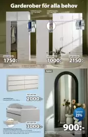 JYSK reklamblad Sida 7: FANDRUP serie €1.750,00, LIMFJORDEN byrå €2.000,00