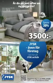 JYSK reklamblad Sida 8: VEMMELEV sängram €3.500,00