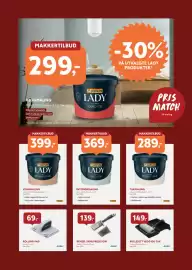 Byggmakker kundeavis Side 3: Jotun lady balance €369,00, Jordan pensel skrå presisjon €139,00