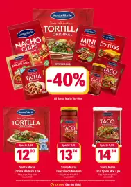 Coop Extra kundeavis uke 37 Side 14: All Santa Maria Tex-Mex, Santa Maria Taco Spice Mix 3 pk €14,34