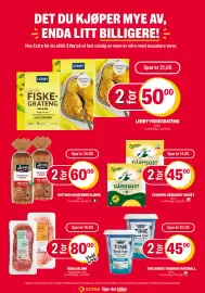 Coop Extra kundeavis uke 37 Side 28: Synnøve Gårdsost Skivet €45,00, Hatting havrebrød bjørn €60,00