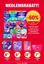 Coop Extra kundeavis uke 37 Side 33: Coop-medlem bind tamponer truseinnlegg inkontinensprodukter, Xtra truseinlegg €13,30
