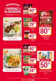 Coop Extra kundeavis uke 37 Side 5: Gilde kjøttkaker €80,00, Mors hjemmebakte flatbrød €40,00