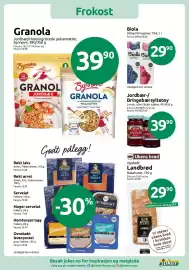 Joker kundeavis Side 4: Røkt laks €51,90, Granola €39,90