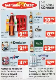 Getränke Oase Prospekt Seite 1