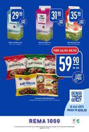 Rema 1000 kundeavis uke 37 Side 16: Nordfjord kjøttprodukter €59,90, Tine Lettmelk 0.5% €29,90