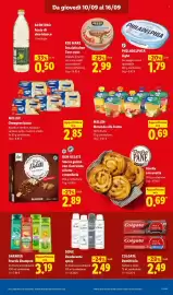 Volantino Lidl settimana 37 Pagina 15: Philadelphia Light €1,79, Rio Mare Insalatissime Cous cous €2,99
