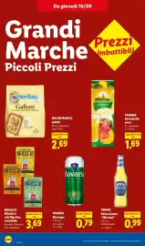 Volantino Lidl settimana 37 Pagina 16: Pfanner Bevanda alla pesca €1,69, MULINO BIANCO Galletti €2,69