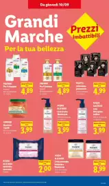 Volantino Lidl settimana 37 Pagina 17: PALETTE Colorazione Permanente €4,99, PANTENE Pro-V shampoo €4,89