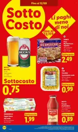 Volantino Lidl settimana 37 Pagina 20: Fini Tortellini al prosciutto crudo €0,99, GRANAROLO Yogurt Intero alla Frutta €1,99