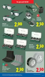 Volantino Lidl settimana 37 Pagina 27: PARKSIDE Apribottiglie o tagliapizza €2,50, PARKSIDE €2,50
