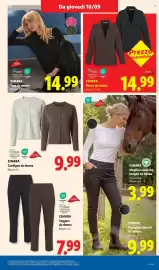 Volantino Lidl settimana 37 Pagina 33: Esmara Tuta da donna €14,99, Esmara Cardigan da donna €9,99