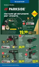 Volantino Lidl settimana 37 Pagina 37: PARKSIDE Compressore e pompa ricaricabile €19,99