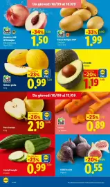 Volantino Lidl settimana 37 Pagina 2: Patate Bologna DOP €1,99, Melone Giallo €0,99