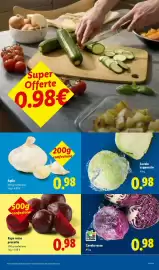 Volantino Lidl settimana 37 Pagina 3: Cavolo Cappuccio €0,98, Aglio €0,98