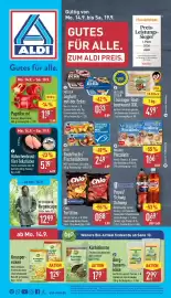 Aldi Nord Prospekt woche 38 Seite 1