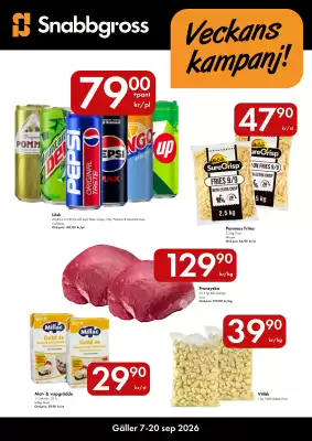 Snabbgross reklamblad (giltig till och med 20-09)