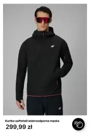 4F gazetka tydzień 36 Strona 8: Kurtka softshell wiatroodporna męska 4F €299,99
