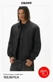 Cropp gazetka tydzień 36 Strona 9: Kurtka bomber z kołnierzem Cropp €169,99