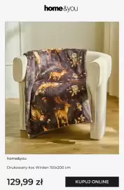 Home&You gazetka Strona 11: Drukowany koc Wirden 150x200 cm Home & You €129,99