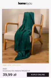 Home&You gazetka Strona 2: Drukowany koc Alabama 150x200 cm Essex €39,99