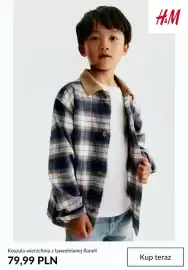 H&M gazetka tydzień 36 Strona 4: Koszula wierzchnia z bawełnianej flaneli H & M €79,99