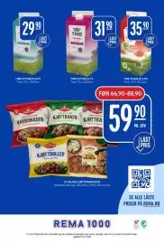 Rema 1000 uke 37 Side 16: Nordfjord kjøttprodukter €59,90, Tine Lettmelk 0.5% €17,09