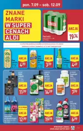 ALDI gazetka tydzień 37 Strona 5: Żel do WC Kret €6,99, Żel pod prysznic Herbapol €14,99