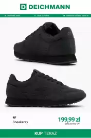 Deichmann gazetka tydzień 37 Strona 7: Sneakersy 4F €199,99, 4F Sneakersy €199,99