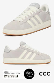 CCC gazetka tydzień 37 Strona 10: Buty sportowe Grand Court 00S K Adidas €219,99