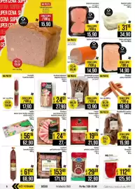 Jip leták týden 37 Strana 6: Le&Co kuřecí prsní šunka zauzená €62,90, Landhof bernerské párky sýr+slanina €171,90