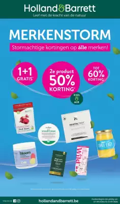 Holland & Barrett folder (geldig t/m 13-09)