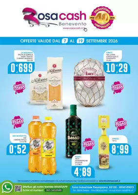 Volantino Rosa Cash (valido fino al 19-09)