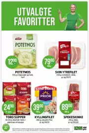 Kiwi kundeavis uke 37 Side 9: KYLLINGFILET €39,90, SPEKESKINKE €89,00