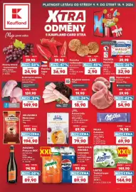 Kaufland leták týden 37 Strana 1: Jihlavanka mletá káva standard €194,90, Milka Čokoláda €69,90