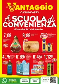 Volantino Vantaggio Cash&Carry Pagina 1: Grana Padano €9,89, Prosciutto Tre Monti €7,09