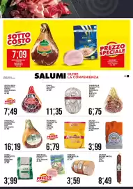 Volantino Vantaggio Cash&Carry Pagina 2: Prosciutto cotto Rosafino Verde €3,99, Fiorucci mortadella aroma €3,59