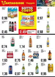 Volantino Vantaggio Cash&Carry Pagina 39: Tuborg birra bottiglia vetro €0,78, Paulaner birra munchner hell fusto €9,85