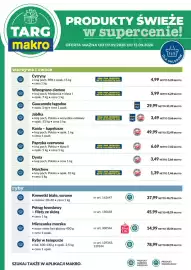 Makro gazetka tydzień 37 Strona 6: Winogrona ciemne €6,29, Papryka czerwona polska €7,02
