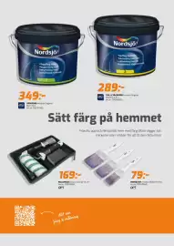 Bolist reklamblad Sida 2: VÄGGFÄRG €349,00, TAK- & VÄGGFÄRG €289,00