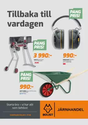 Bolist (giltig till och med 21-09)