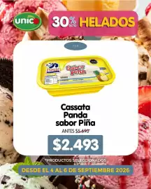 Catálogo Supermercado Único Página 2: Helado carte dor almendrado €4.483,00, Panda - cassata sabor pina €2.493,00