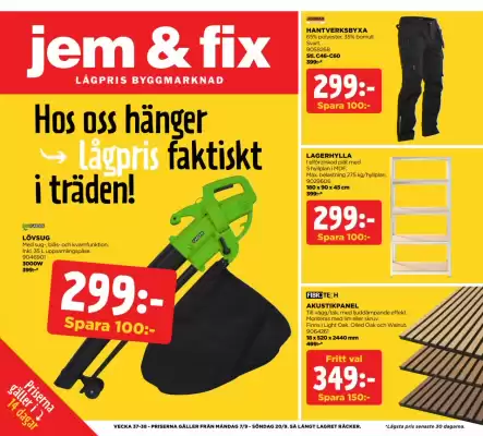 Jem&Fix (giltig till och med 21-09)