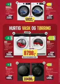 Skousen tilbudsavis Side 3: VASKEMASKINE €2.599,00, TØRRETUMBLER €3.333,00