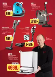 Skousen tilbudsavis Side 8: Miele støvsuger €1.999,00, Nilfisk støvsuger €599,00